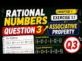 CH-1 Rational Number,Ex-1.1,Ques-3#HumSabkiPathshsla1#rationalnumber#8thmaths#pseb#ch1#Youtube