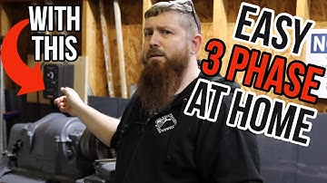 Adding INDUSTRIAL tools to a home workshop with a VFD