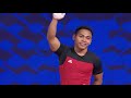 Eko Yuli Irawan clinches triple gold in Men's 61kg