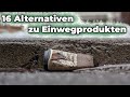 Plastik vermeiden: 16 Alternativen zu Einwegprodukten, die du (auch) selbst machen kannst