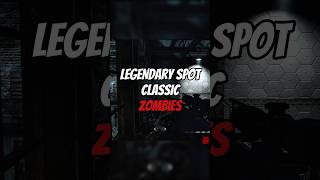 *CLASSIC ZOMBIES* Legendary spot for easy collaterals in Zombies 🔥 #COD #Zombies #shorts