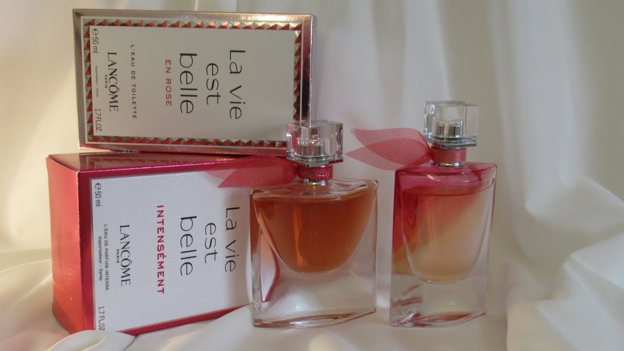 عطور لافي ايبيل ان روز و لافي ايبيل انتنسمنت من لانكوم #عطور #لانكوم #عطر_لانكوم #عطر