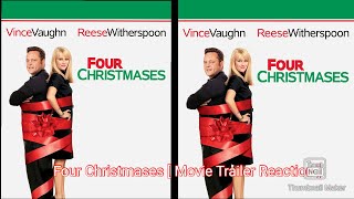 Four Christmases { Official  Movie Trailer Reaction  }