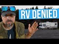 5 REASONS RV PARKS DENY YOUR RESERVATION