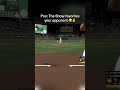 ofc theirs is a hit but mine isn’t 😂 #fyp #baseball #mlbtheshow #baseballszn #lucky