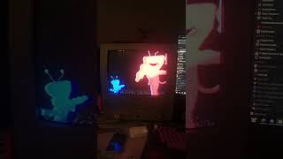 TV Time intro on my CRT - Deltarune Chapter 3