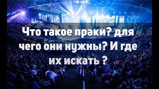 Что такое праки? для чего они нужны? И где их искать  ?