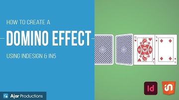 3D Domino Flip Effect with InDesign & in5