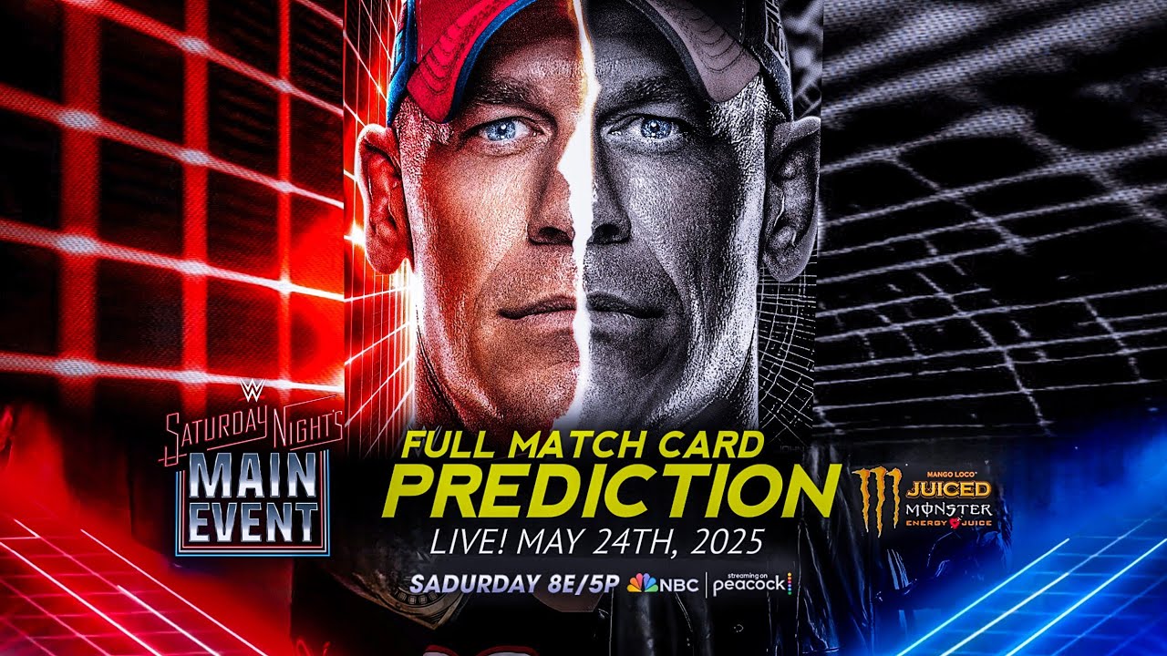 WWE Saturday Night's Main Event 39 Match Card Predictions | Wrestle ...