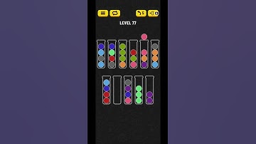 Ball sort puzzle level 77