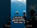 #deepsea #scary #shark came to me and I can't move and stop my breath #