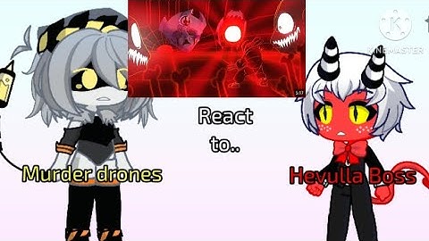 Murder Drones and Hevulla Boss react to VHS Vs Wiki