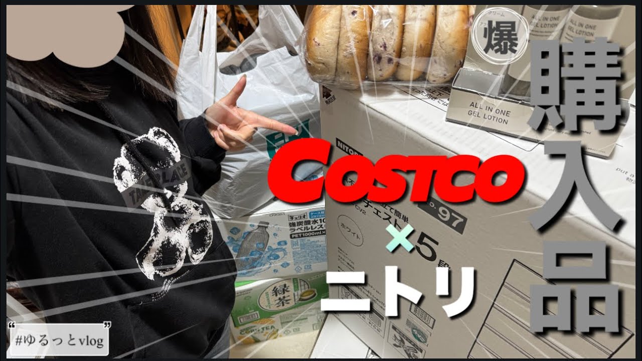 【買い物】ふらっと寄ったら、、┆ニトリ×コストコ