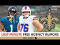 LAST-MINUTE Saints Free Agency Rumors: David Edwards &amp; Travis Etienne To New Orleans?