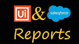 UiPath call report Salesforce | RPA | Repot | report ID | write Excel file