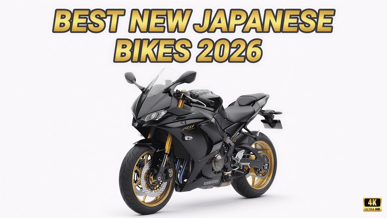 Топ-7 лучших новых японских мотоциклов 2026 года