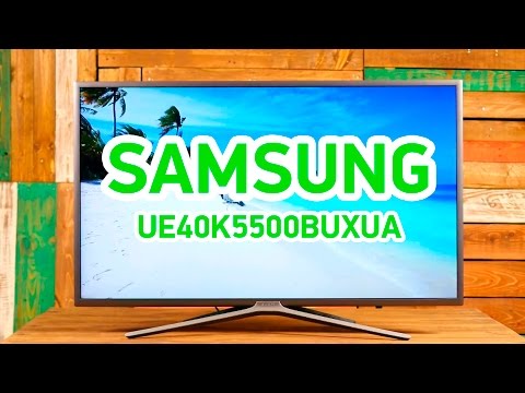 Samsung UE40K5500BUXUA - умный телевизор в тонком корпусе - Видео демонстрация