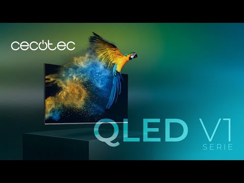 Televisión QLED TV Cecotec V1 series con resolución 4K UHD y sistema operativo Android TV