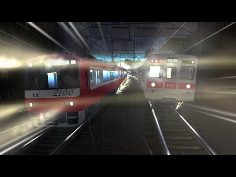 Train D Shining Stage Tokyu Den-en-toshi Line (Hill Climb) Keikyu