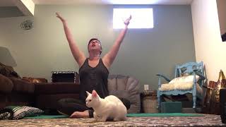 Gentle and Yin yoga (with Mozy the cat) screenshot 2