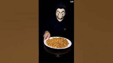 Crunchy Peanuts Fry | Peanuts recipe | #shorts #asmr