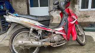 Fully restoration old YAMAHA jupiter motorcycle | Restore and repair motorcycle yamaha jupiter