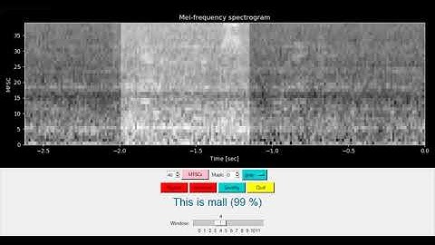Acoustic scene classification using Keras/TensorFlow