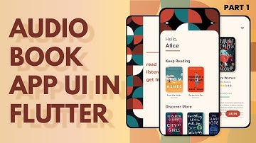 Audio Books App UI-PART-1-Speed Code-FLUTTER-Simple | Clean | UI