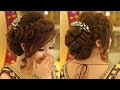 kashees Bridal hairstyles for long hair l juda hairstyles for girls l new wedding hairstyles 2021
