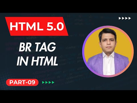 Understanding the br Tag for Line Breaks in HTML | HTML Crash Course for Beginners