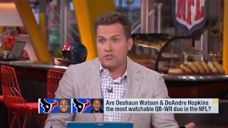 Are Deshaun Watson and DeAndre Hopkins the most watchable duo QB WR in the NFL? | May 31, 2018