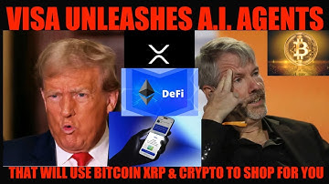 THIS IS BIBLICAL! VISA UNLEASHES A.I. AGENTS THAT WILL USE BITCOIN XRP & CRYPTO TO SHOP FOR YOU!