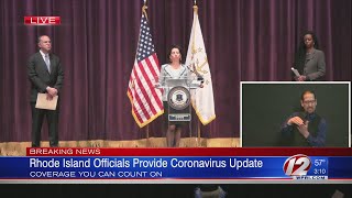VIDEO NOW: Gov. Raimondo, state officials take questions during daily briefing