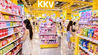 Shopping in China 🛍️ Inside Beijing’s HUGE KKV Store! Sanrio, Anime & Global Snacks!