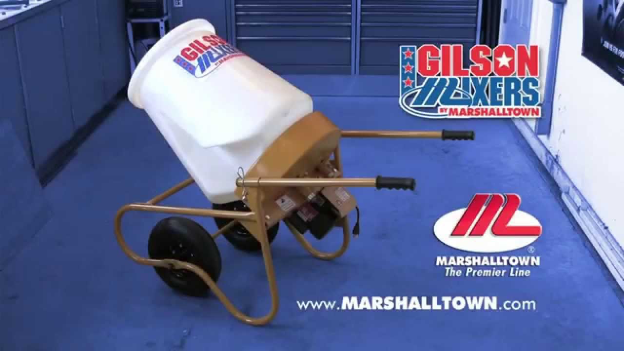 59000D Wheelbarrow Mixer Assembly - YouTube