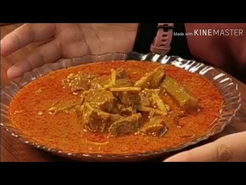 Kari Daging Dengan Bendi