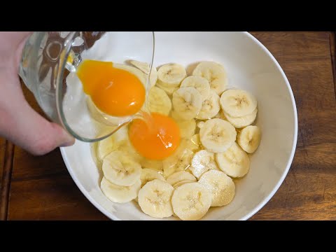 Video: Postre Fácil De Plátano Para El Desayuno