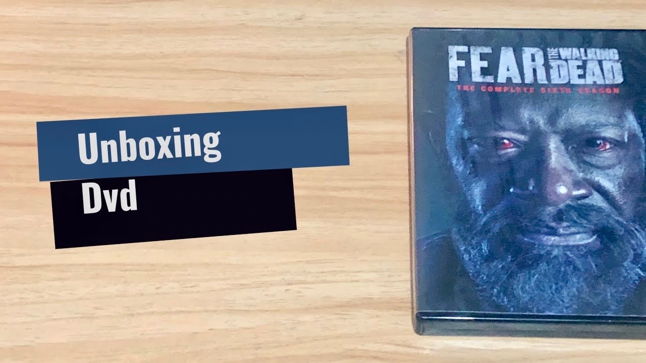 Unboxing De: Fear The Walking Dead Temporada 6 En Dvd