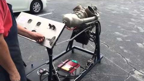 Rolls Royce Allison 250C20B Test Stand