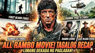 Rambo 1 - 5 Full Tagalog Movie Recap