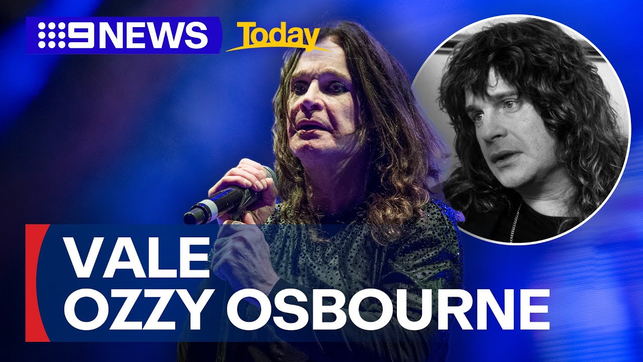 Heavy metal pioneer Ozzy Osbourne dies aged 76 | 9 News Australia Heavy metal pioneer Ozzy Osbourne dies aged 76 | 9 News Australia