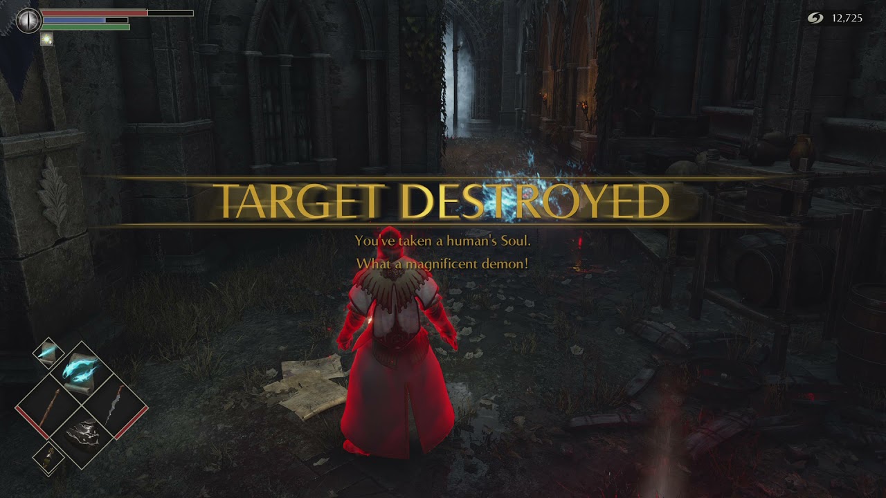 Demon souls Homing Soul arrow OP! YouTube