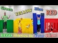 Last to Leave GIANT LEGO HOUSES in Our Color Wins!!