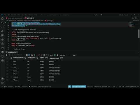 📘 Episode 34: Correlated Subquery vs Window Function | Which SQL Approach Should You Use?