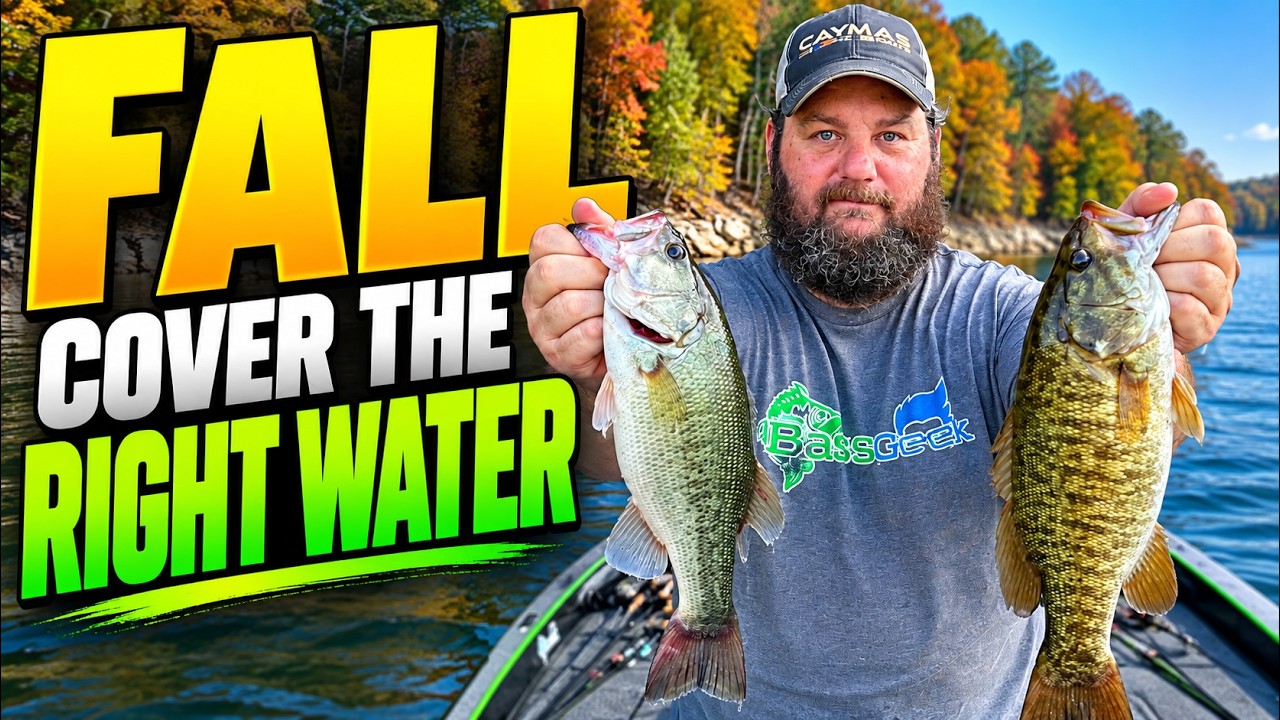 Cover The RIGHT Water To Find Fall Bass FAST