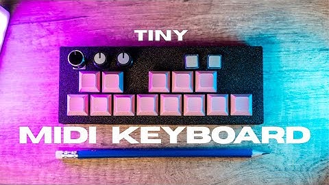 Tiny Travel DIY MIDI Keyboard