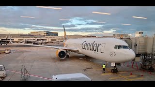 Condor Boeing 767-300 | Frankfurt - Cancun | Economy Class | 4K Video