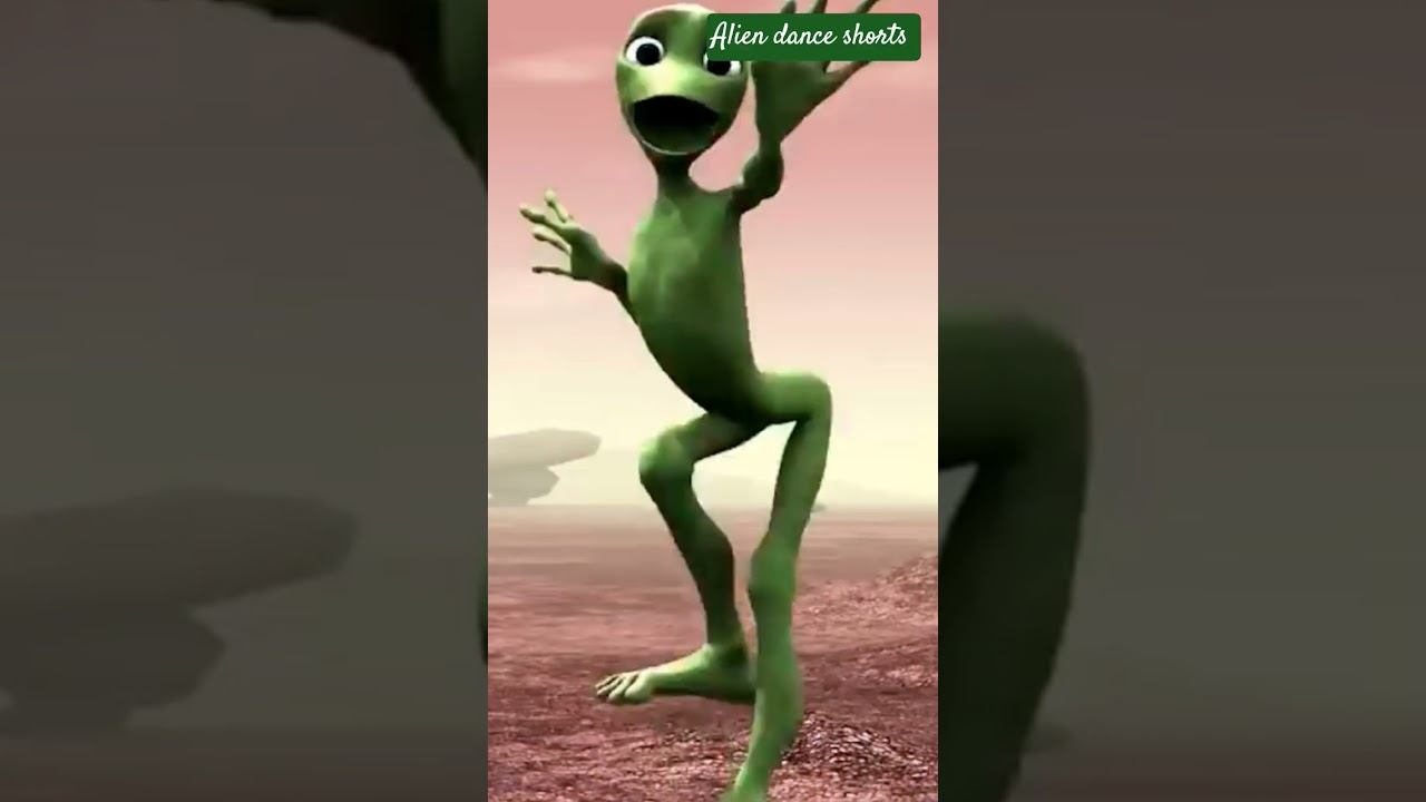😂👽 Cute Aliens Dancing in Outer Space