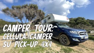 CAMPER TOUR: PICK up Camper  Cellula abitativa su FUORISTRADA 4x4  FORD Ranger