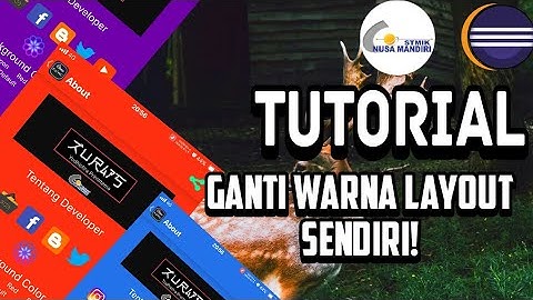 Cara Membuat Tombol Ganti Warna Background Layout di Android Eclipse